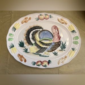 Vintage turkey platter